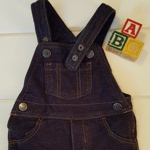 Carters Jean Short Overalls - 6 Months